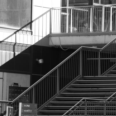 Escaleras del centro comercial Estepark
