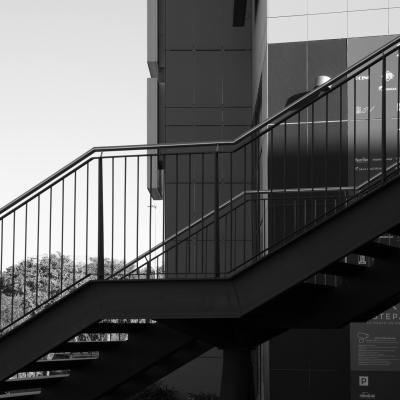 Escaleras del centro comercial Estepark